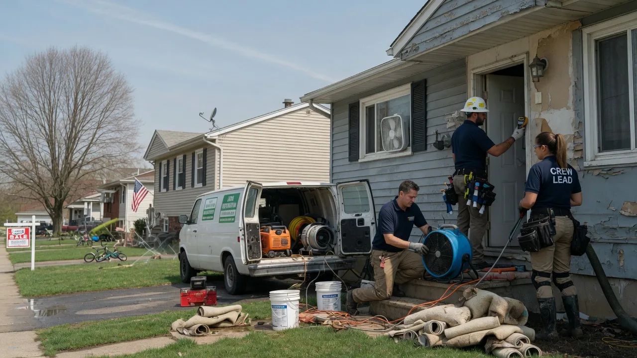 Flood Cleanup in Burlington, IL near me